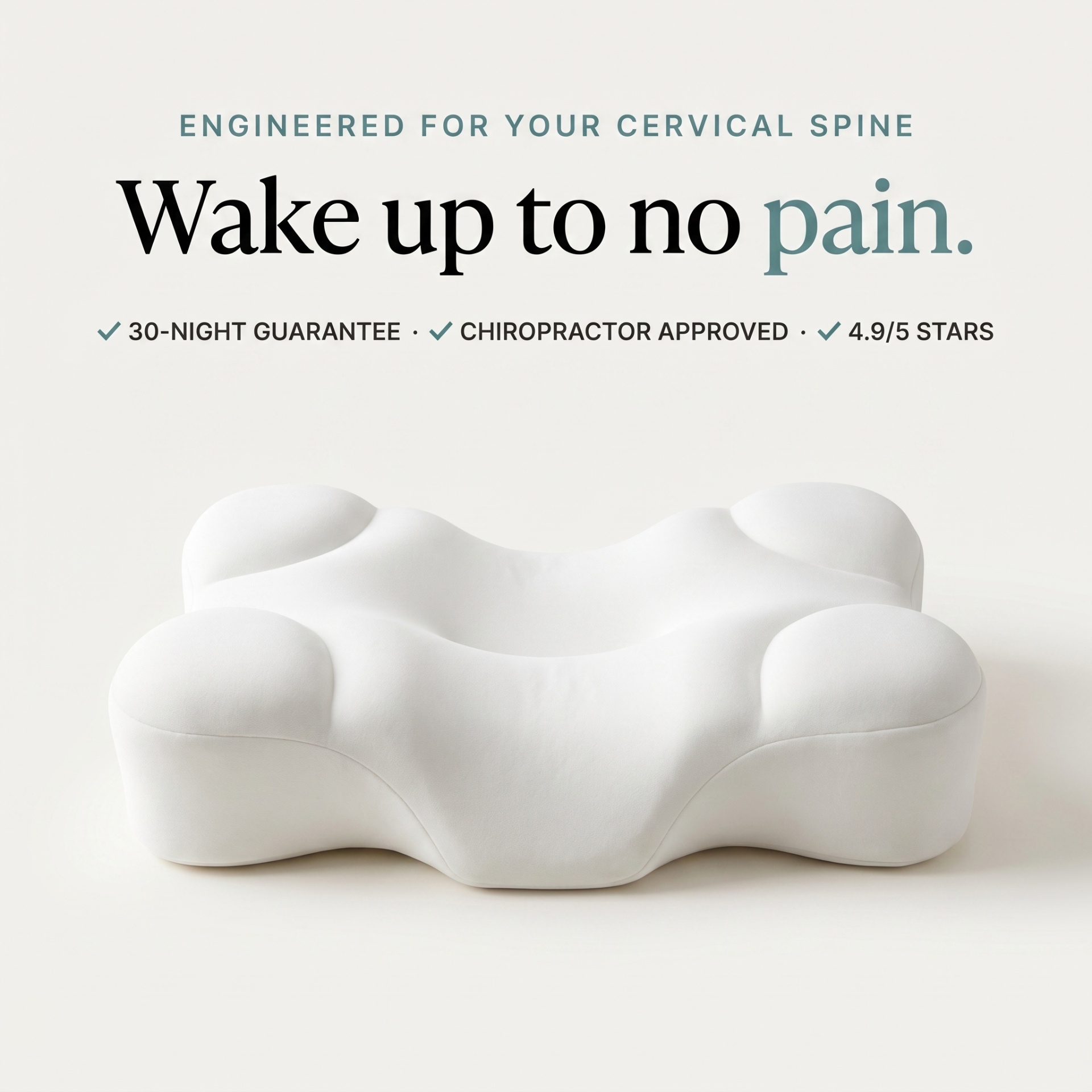 Wake up to no pain